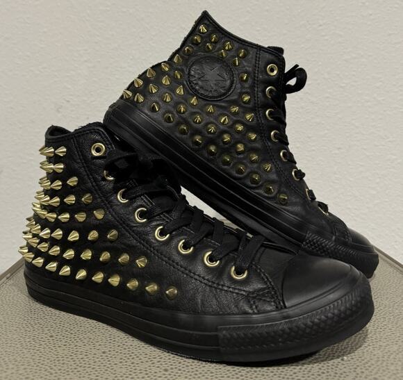 Converse Shoes - Converse All Star Chuck Taylor Studded Womens size 11 sneakers (Men’s 9)